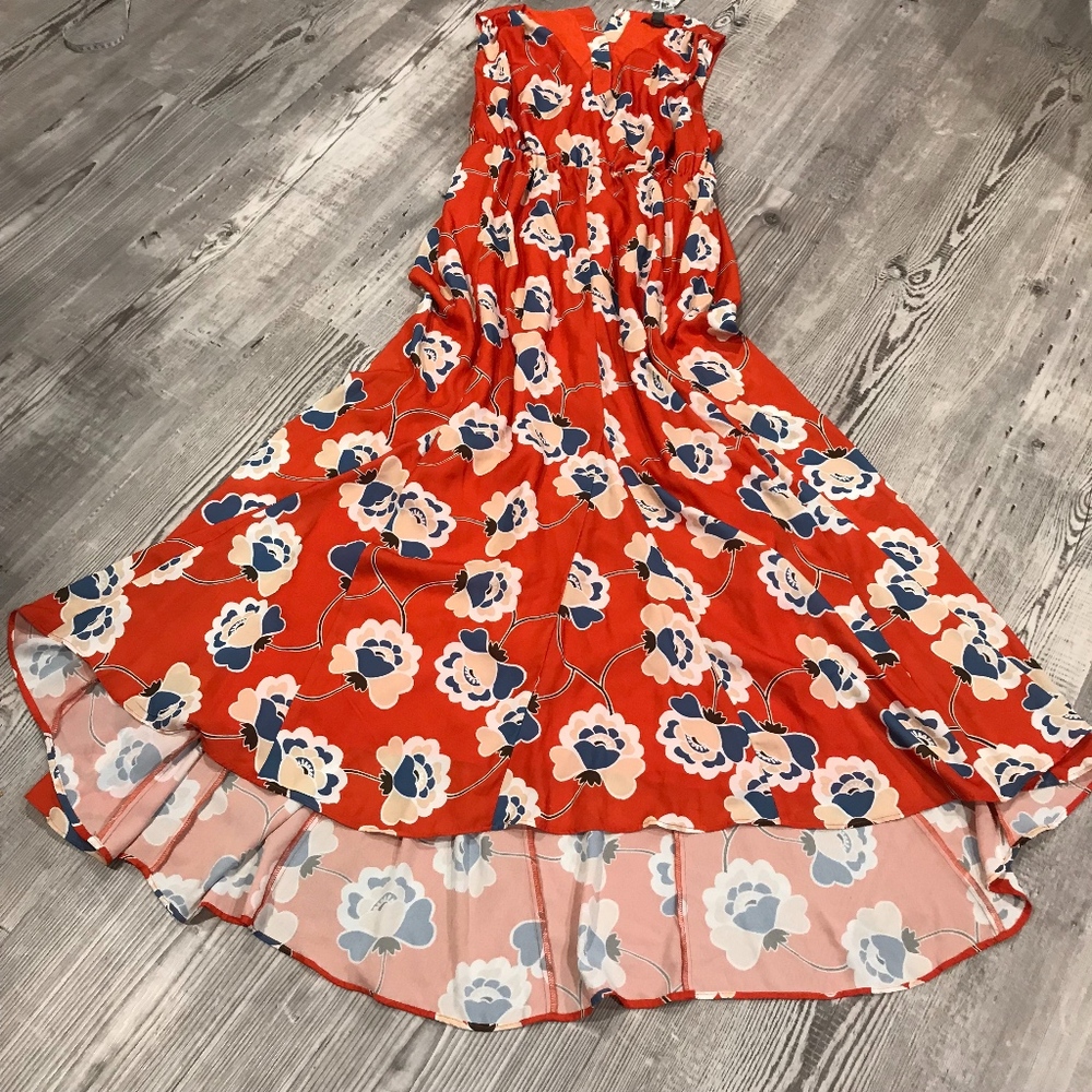 A Pea in the Pod Open-Back Maternity Maxi